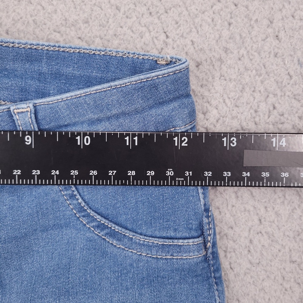 FIT JEANS Size SMALL Frame Skinny Arctic Light Wash Blue Denim 24x28 NEW - Picture 12 of 16